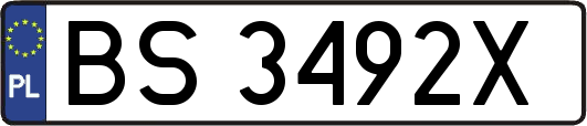 BS3492X