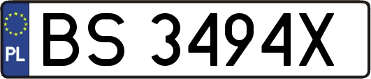 BS3494X