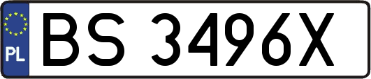 BS3496X