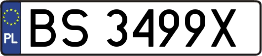 BS3499X