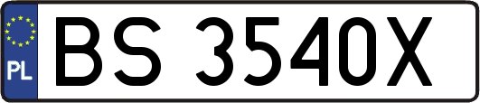 BS3540X