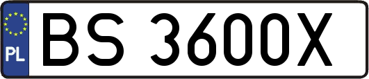BS3600X
