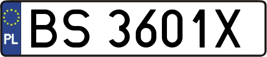 BS3601X