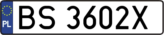 BS3602X