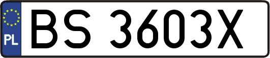 BS3603X