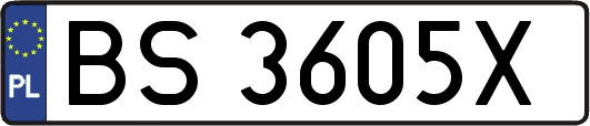 BS3605X
