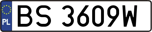 BS3609W