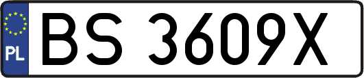 BS3609X