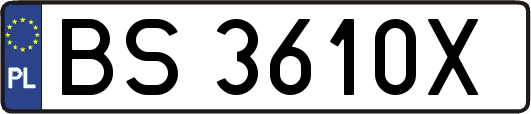 BS3610X