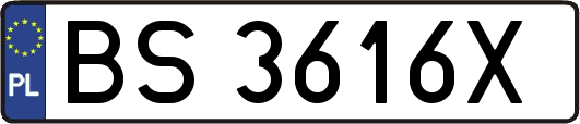 BS3616X