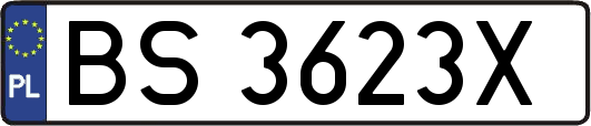 BS3623X
