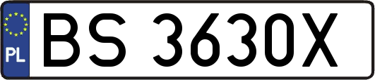 BS3630X