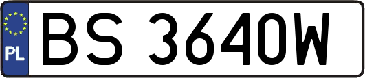 BS3640W