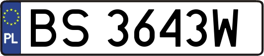 BS3643W