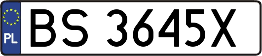 BS3645X