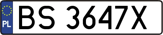 BS3647X