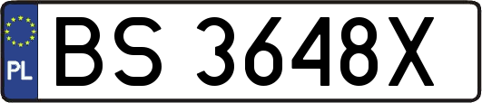 BS3648X