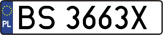 BS3663X
