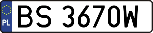 BS3670W