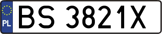 BS3821X