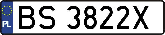 BS3822X