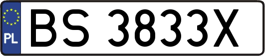 BS3833X