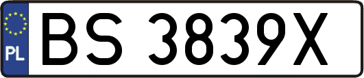 BS3839X