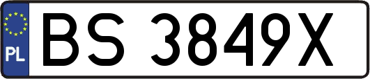 BS3849X