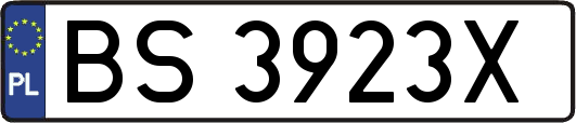 BS3923X