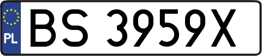 BS3959X