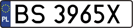 BS3965X