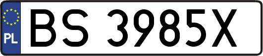 BS3985X