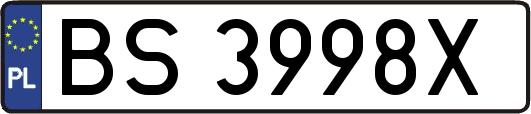 BS3998X