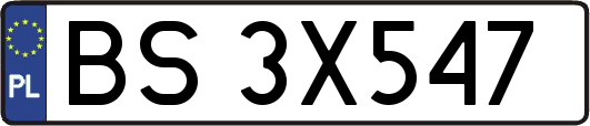 BS3X547