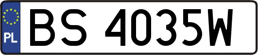 BS4035W