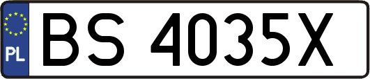 BS4035X