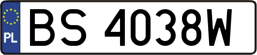 BS4038W