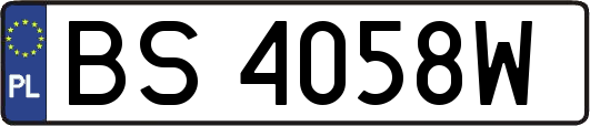BS4058W