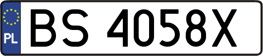 BS4058X