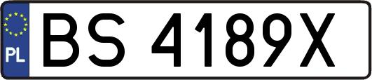 BS4189X