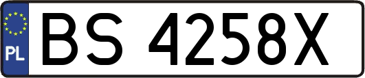 BS4258X