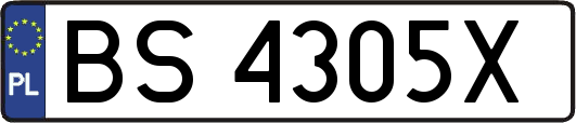 BS4305X