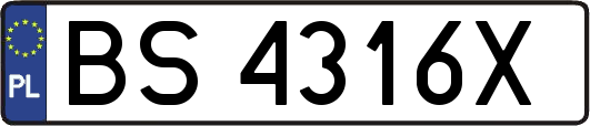 BS4316X