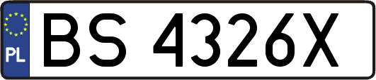 BS4326X