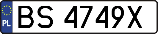 BS4749X