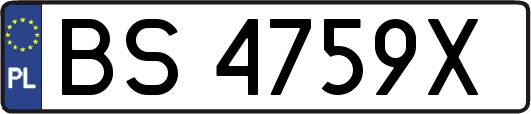 BS4759X