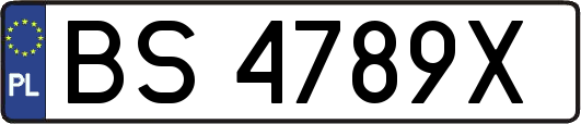 BS4789X