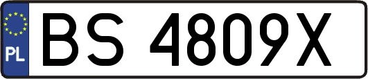 BS4809X