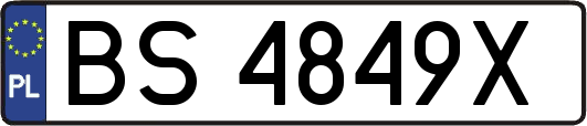 BS4849X