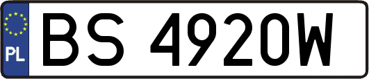 BS4920W